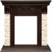 Каминокомплект Royal Flame Luxemburg (каменный) - Сланец/Темный дуб с очагом Majestic FX M Black