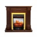 Каминокомплект Royal Flame Boston - Темный дуб (Высота 925см) с очагом Fobos FX M Brass