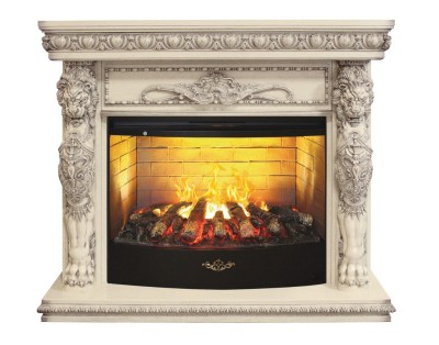 Камин электрический RealFlame Romano 33 WT с FireStar 33 3D