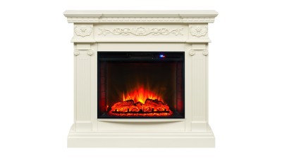 Камин электрический RealFlame Riviera 25,5 WT с очагом Sparta 25,5