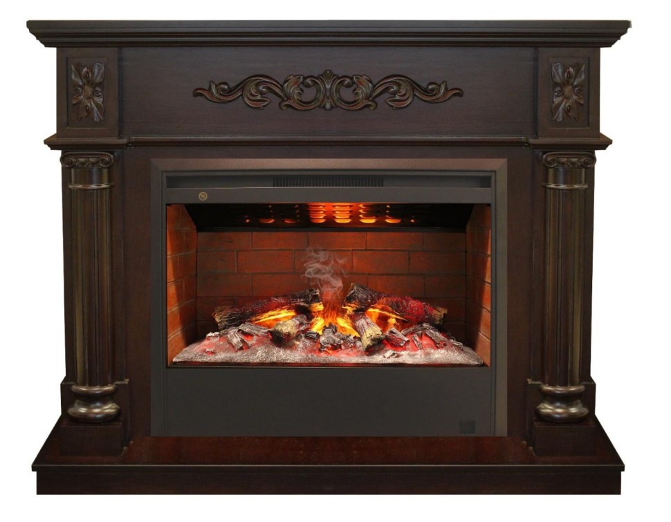 Камин электрический RealFlame Silvia 26 AO с Helios 26 3D