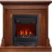 Каминокомплект Royal Flame Bradford - Орех с очагом Aspen Black