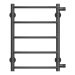 Royal Thermo Classic П5 400х596 БП м/о 500 black - полотенцесушитель