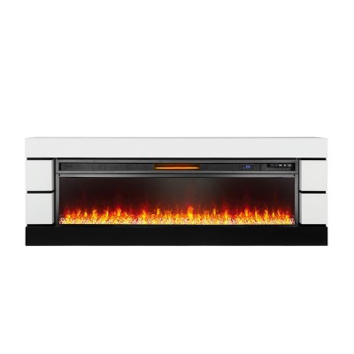 Каминокомплект Royal Flame Modern - Белый с черным с очагом Vision 60 LED