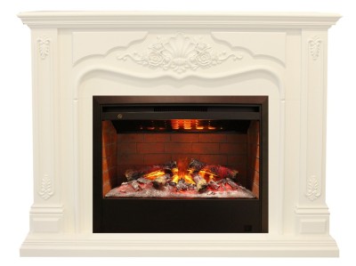 Камин электрический RealFlame Victoria 26 WT с Helios 26 3D