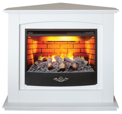 Камин электрический RealFlame Canada Corner WT c Firestar 25,5 3D