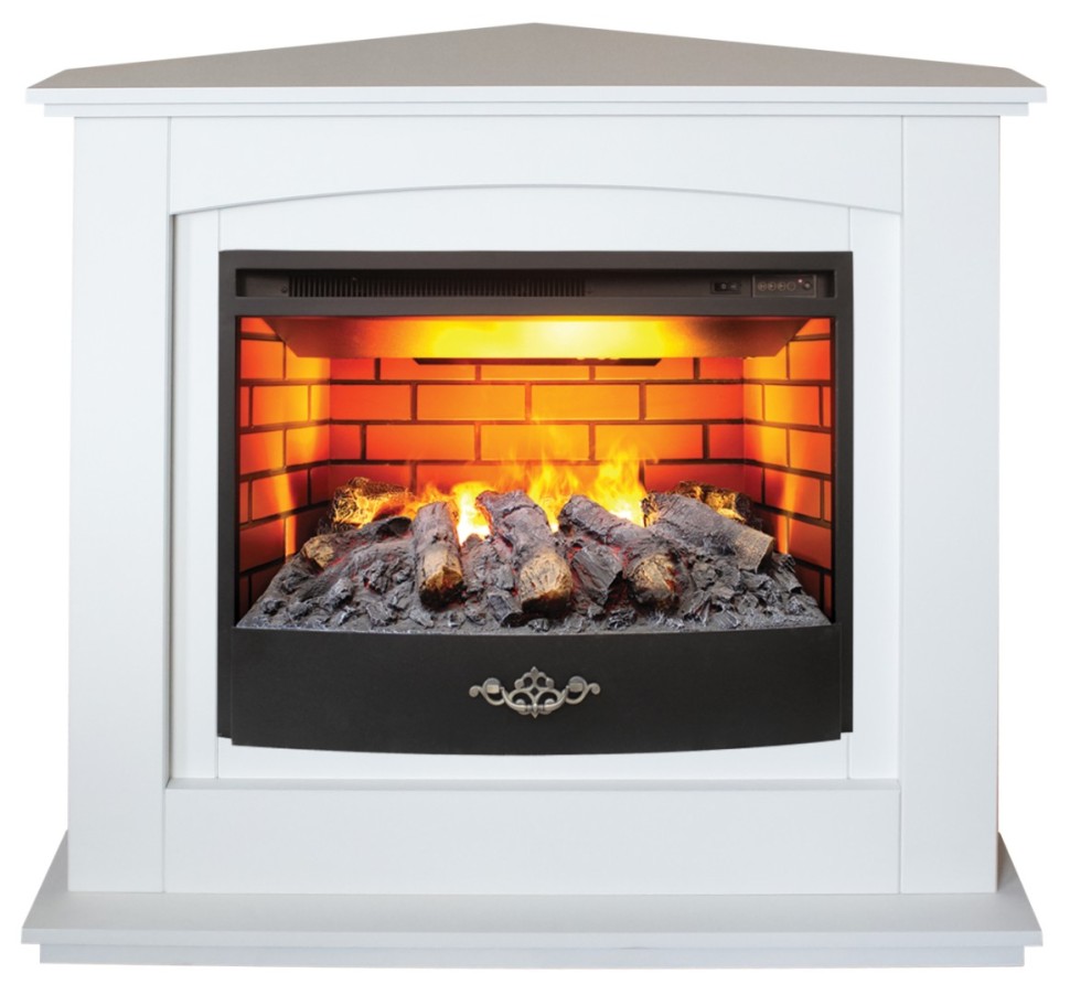 Камин электрический RealFlame Canada Corner WT c Firestar 25,5 3D