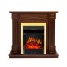 Каминокомплект Royal Flame Boston - Темный дуб (Высота 925см) с очагом Majestic FX Brass