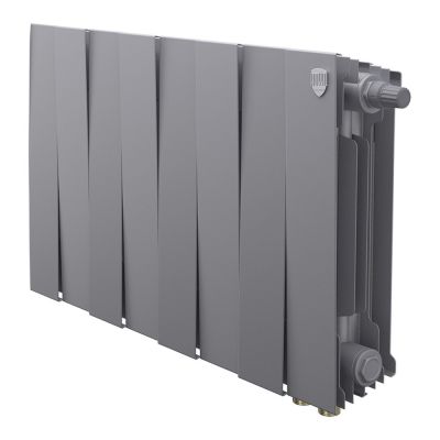 Royal Thermo PianoForte 300 VDR80 Silver Satin 8 секций радиатор