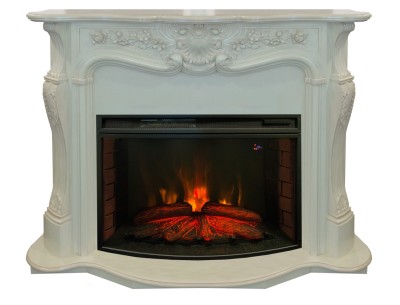 Камин электрический RealFlame Ellada 33 WT с FireSpace 33 SIR