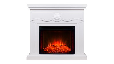 Камин электрический RealFlame Raffaele 25,5 WT с очагом Evrika 25,5
